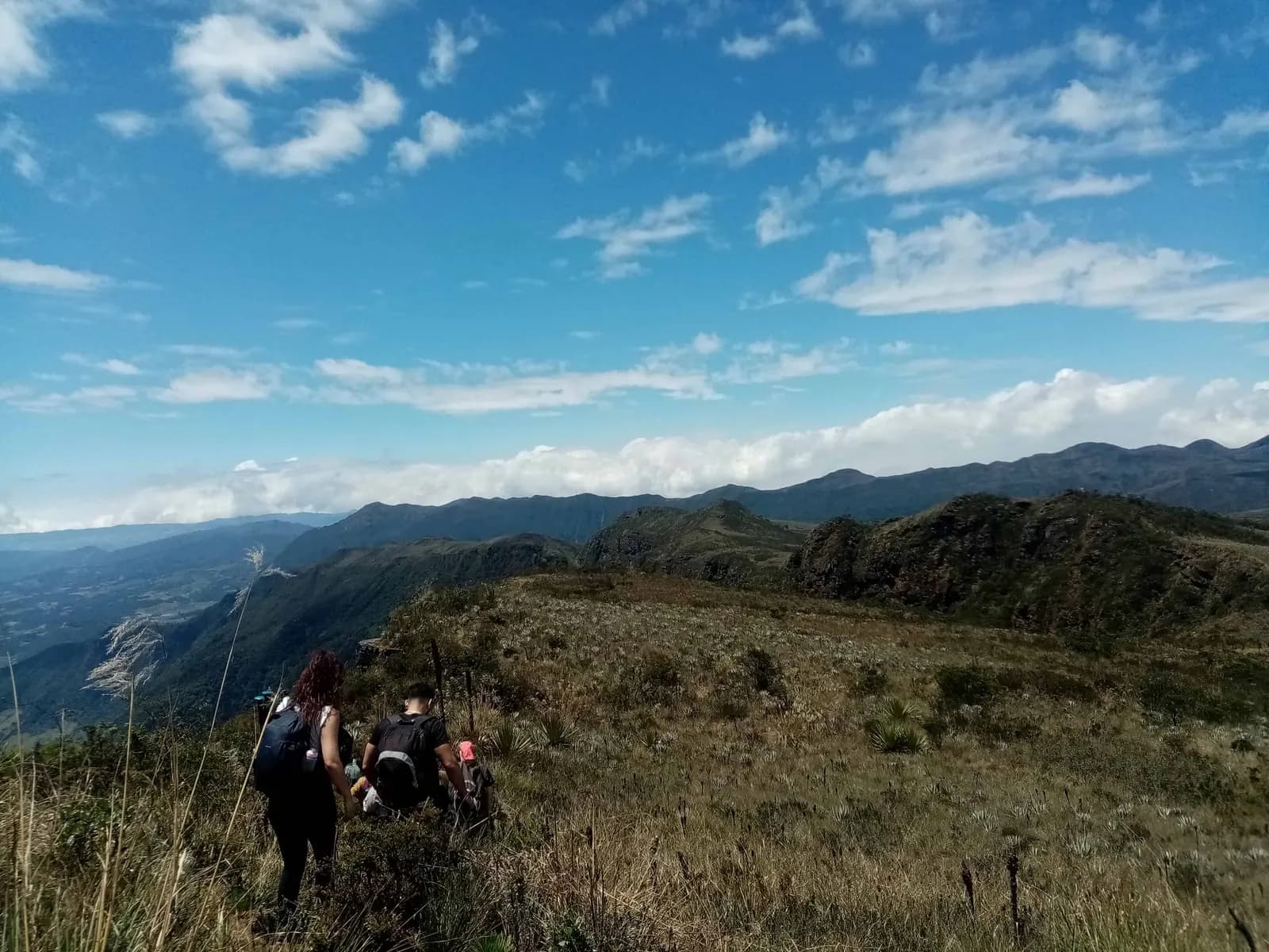 Vista del paramo